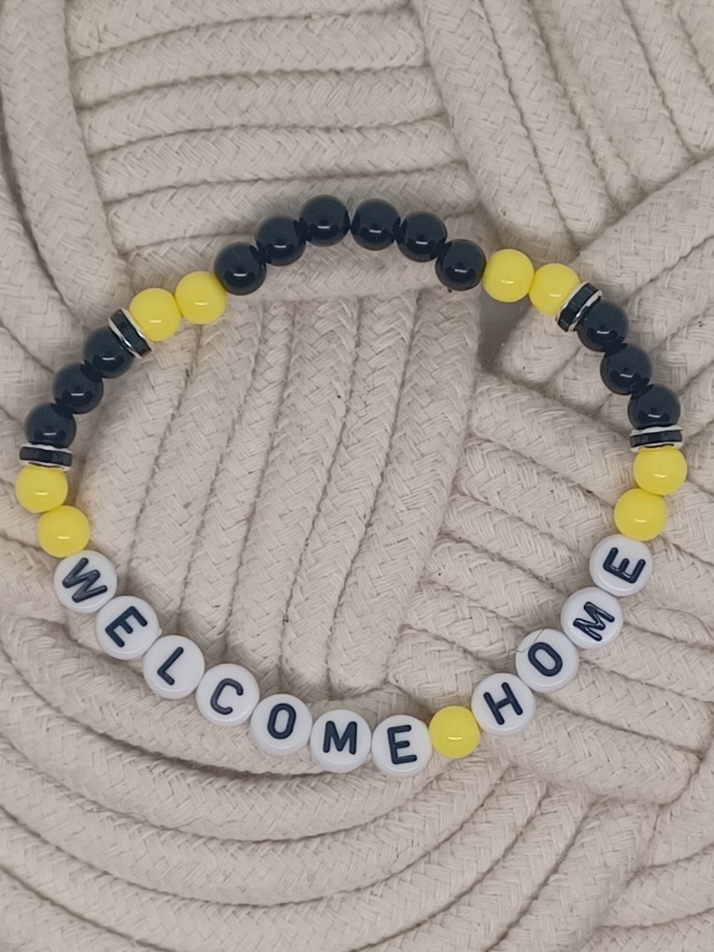 Metallica- Life Burns Faster Tour- Welcome Home Bracelet